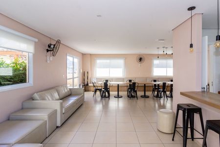 Apartamento para alugar com 44m², 2 quartos e 1 vagaÁrea comum - Salão de festas