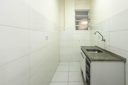 Cozinha de apartamento para alugar com 1 quarto, 45m² em Vila Clementino, São Paulo