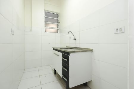 Cozinha de apartamento para alugar com 1 quarto, 45m² em Vila Clementino, São Paulo