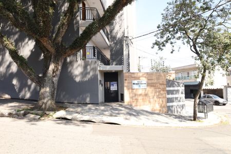 Apartamento à venda com 34m², 2 quartos e sem vagaPlaca instalada no portão do prédio - Código da placa: WYNY-1094
