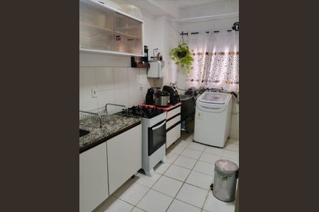 Cozinha de apartamento à venda com 2 quartos, 47m² em Jardim das Bandeiras, Campinas