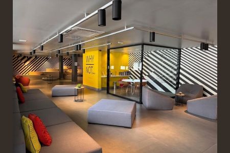 Apartamento para alugar com 21m², 1 quarto e sem vagaHall Social