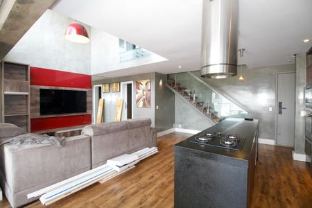 Apartamento à venda com 105m², 1 quarto e 2 vagasSala e Cozinha