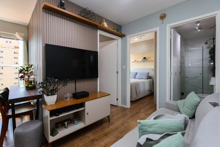 Sala de apartamento à venda com 2 quartos, 30m² em Jardim Monte Kemel, São Paulo