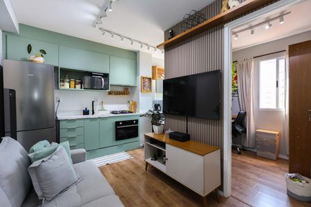 Sala de apartamento à venda com 2 quartos, 30m² em Jardim Monte Kemel, São Paulo