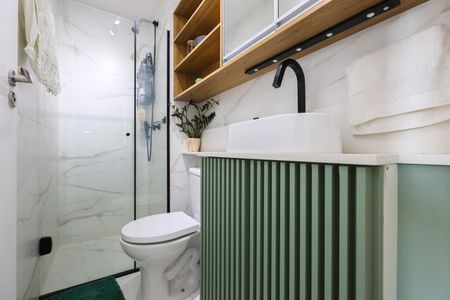 Apartamento à venda com 30m², 2 quartos e sem vaga Apartamento à venda com 30m², 2 quartos e sem vagaBanheiro