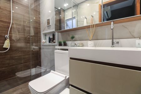 Casa de condomínio à venda com 120m², 3 quartos e 2 vagas Casa de condomínio à venda com 120m², 3 quartos e 2 vagasBanheiro Suíte