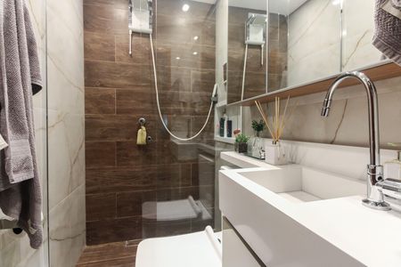 Casa de condomínio à venda com 120m², 3 quartos e 2 vagas Casa de condomínio à venda com 120m², 3 quartos e 2 vagasBanheiro Social