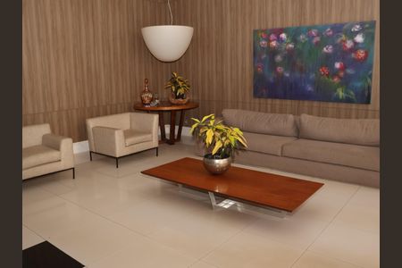 Apartamento para alugar com 167m², 4 quartos e 2 vagasHall social