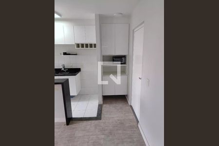Cozinha de apartamento para alugar com 1 quarto, 33m² em Cambuci, São Paulo