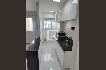 Cozinha de apartamento para alugar com 1 quarto, 33m² em Cambuci, São Paulo