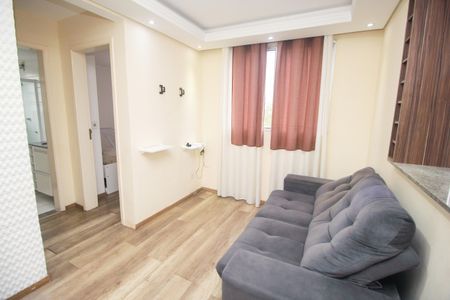Sala de apartamento para alugar com 2 quartos, 55m² em Parque Sao Vicente, Santo André