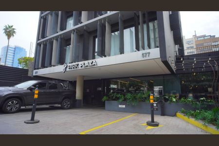 Studio à venda com 20m², 1 quarto e 1 vagaFachada 