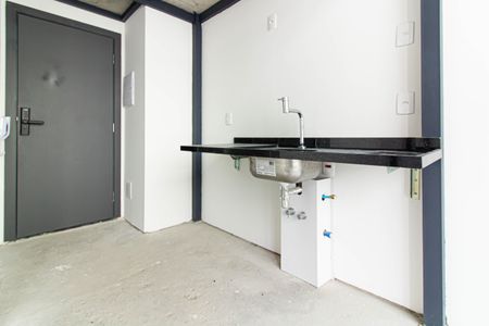 Studio à venda com 27m², 1 quarto e sem vagaCozinha