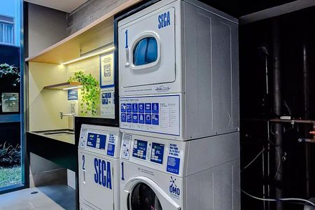 Studio à venda com 27m², 1 quarto e sem vagaLavanderia