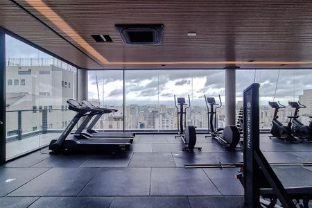 Studio à venda com 27m², 1 quarto e sem vagaAcademia