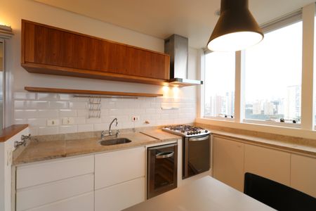 Apartamento para alugar com 130m², 2 quartos e 2 vagasCozinha e Área de Serviço