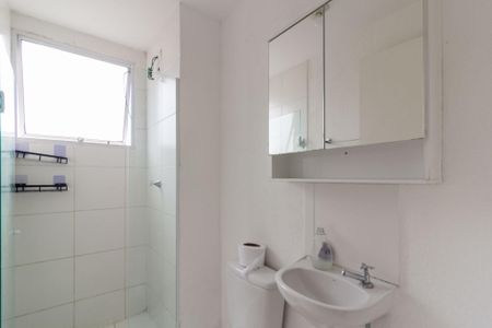Apartamento para alugar com 44m², 2 quartos e sem vagaBanheiro