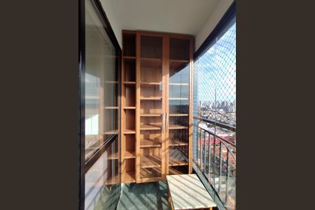 Varanda da Sala de apartamento à venda com 3 quartos, 74m² em Vila Moinho Velho, São Paulo
