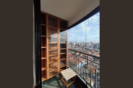 Varanda da Sala de apartamento à venda com 3 quartos, 74m² em Vila Moinho Velho, São Paulo