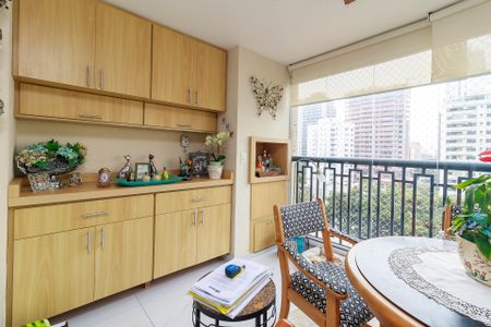Sala - Varanda de apartamento à venda com 3 quartos, 144m² em Campo Belo, São Paulo