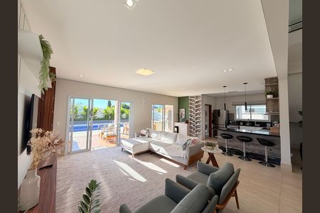 Casa de condomínio à venda com 340m², 3 quartos e 4 vagasSala