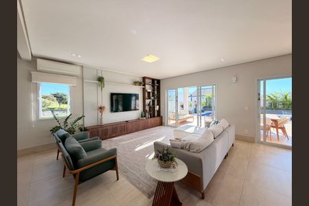 Sala de casa de condomínio à venda com 3 quartos, 340m² em Medeiros, Jundiaí