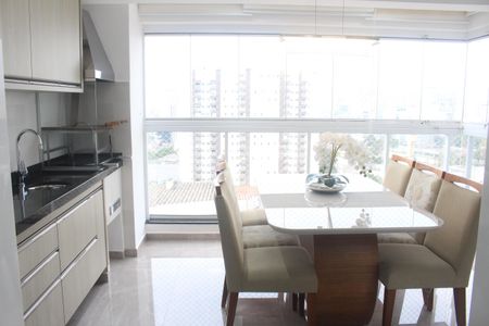 Varanda de apartamento à venda com 2 quartos, 93m² em Fundação, São Caetano do Sul