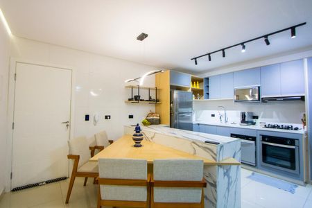 Sala de apartamento à venda com 3 quartos, 85m² em Paraíso, Santo André