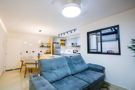 Sala de apartamento à venda com 3 quartos, 85m² em Paraíso, Santo André