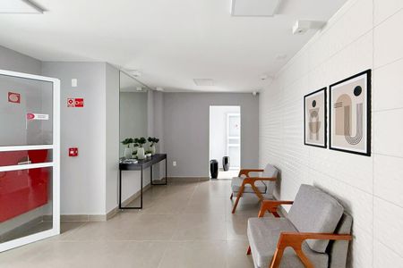 Studio à venda com 27m², 1 quarto e sem vagaHall social