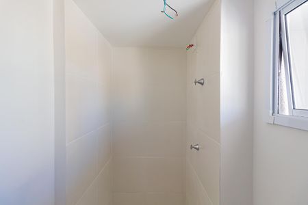 Banheiro de kitnet/studio à venda com 1 quarto, 27m² em Itaim Bibi, São Paulo
