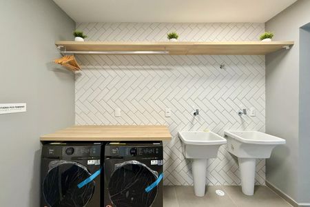 Studio à venda com 27m², 1 quarto e sem vagaLavanderia