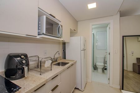 Studio para alugar com 28m², 1 quarto e sem vaga Studio para alugar com 28m², 1 quarto e sem vagaCozinha