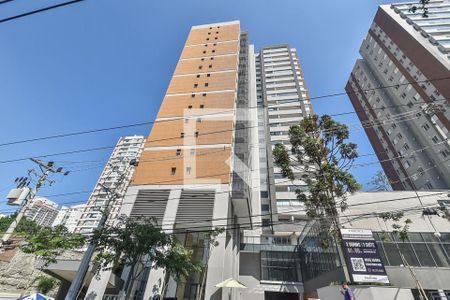 Studio para alugar com 37m², 1 quarto e 1 vagaFachada