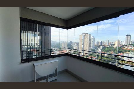 Studio para alugar com 37m², 1 quarto e 1 vagaVaranda