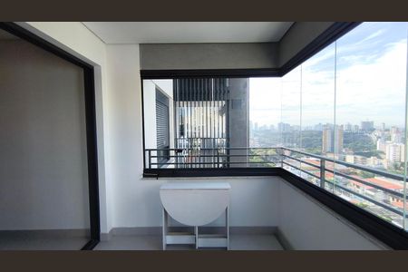 Studio para alugar com 37m², 1 quarto e 1 vagaVaranda