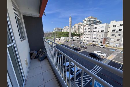 Varanda de apartamento à venda com 3 quartos, 57m² em Recreio dos Bandeirantes, Rio de Janeiro