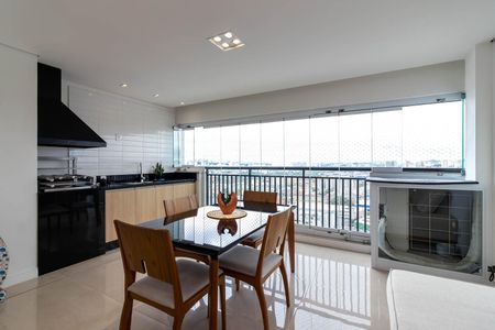 Varanda Gourmet de apartamento à venda com 2 quartos, 87m² em Limão, São Paulo