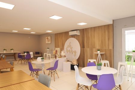 Apartamento à venda com 42m², 2 quartos e 1 vagaÁrea comum - Salão de festas