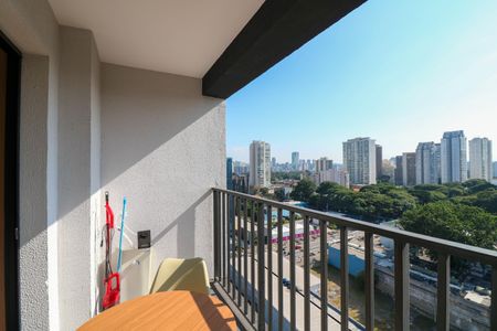 Studio para alugar com 23m², 1 quarto e sem vagaVaranda