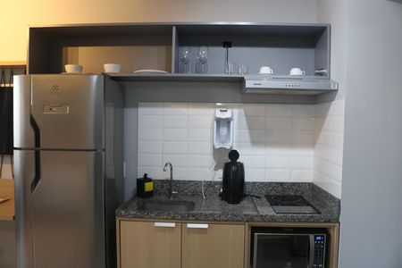 Studio à venda com 27m², 1 quarto e sem vagaCozinha