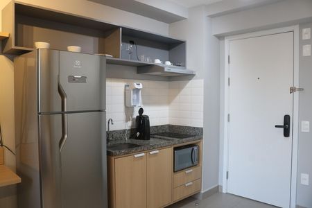 Studio à venda com 27m², 1 quarto e sem vagaCozinha