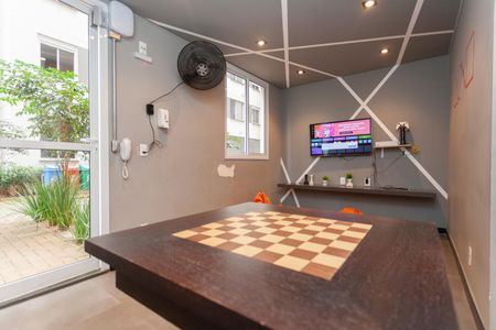 Apartamento para alugar com 37m², 2 quartos e 2 vagasSalão de jogos