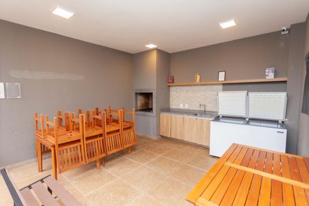 Apartamento para alugar com 37m², 2 quartos e 2 vagasÁrea comum - Churrasqueira
