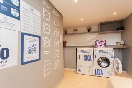 Apartamento para alugar com 37m², 2 quartos e 2 vagasLavanderia
