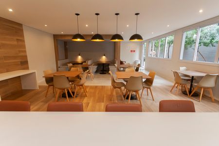 Apartamento para alugar com 37m², 2 quartos e 2 vagasÁrea comum - Salão de festas
