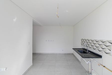 Sala/Cozinha/Área de Serviço  de apartamento à venda com 2 quartos, 49m² em Fazenda Aricanduva, São Paulo