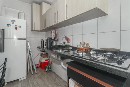 Cozinha e Área de Serviço de apartamento à venda com 1 quarto, 42m² em Santa Cecília, Porto Alegre