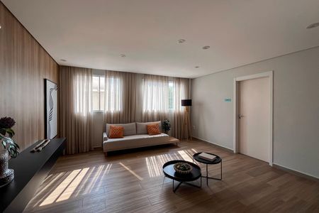 Apartamento para alugar com 35m², 2 quartos e sem vaga Apartamento para alugar com 35m², 2 quartos e sem vagaHall social